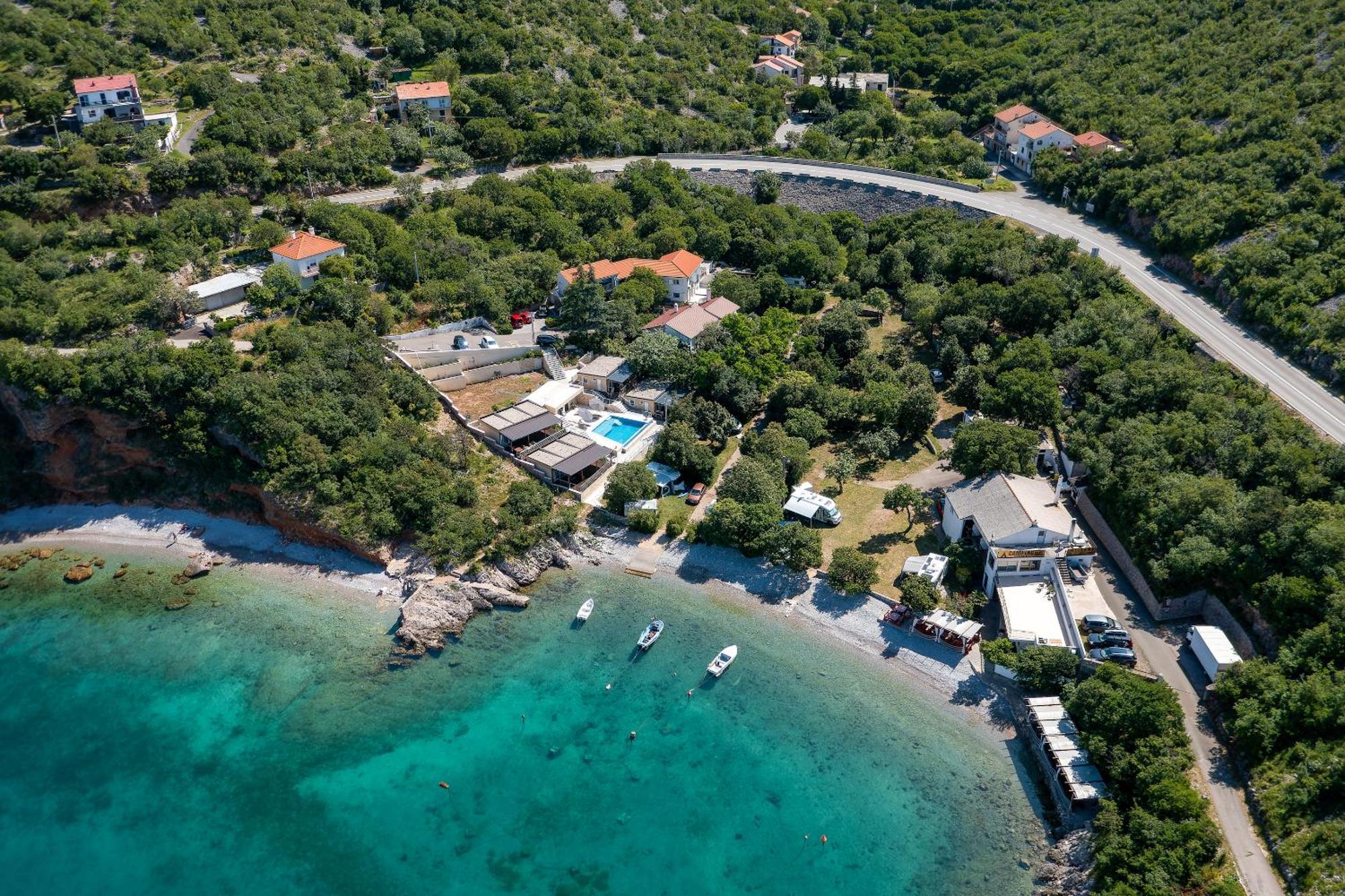 Hotel Boora Glamp Experience & Heated Infinity Pool Senj  Esterno foto